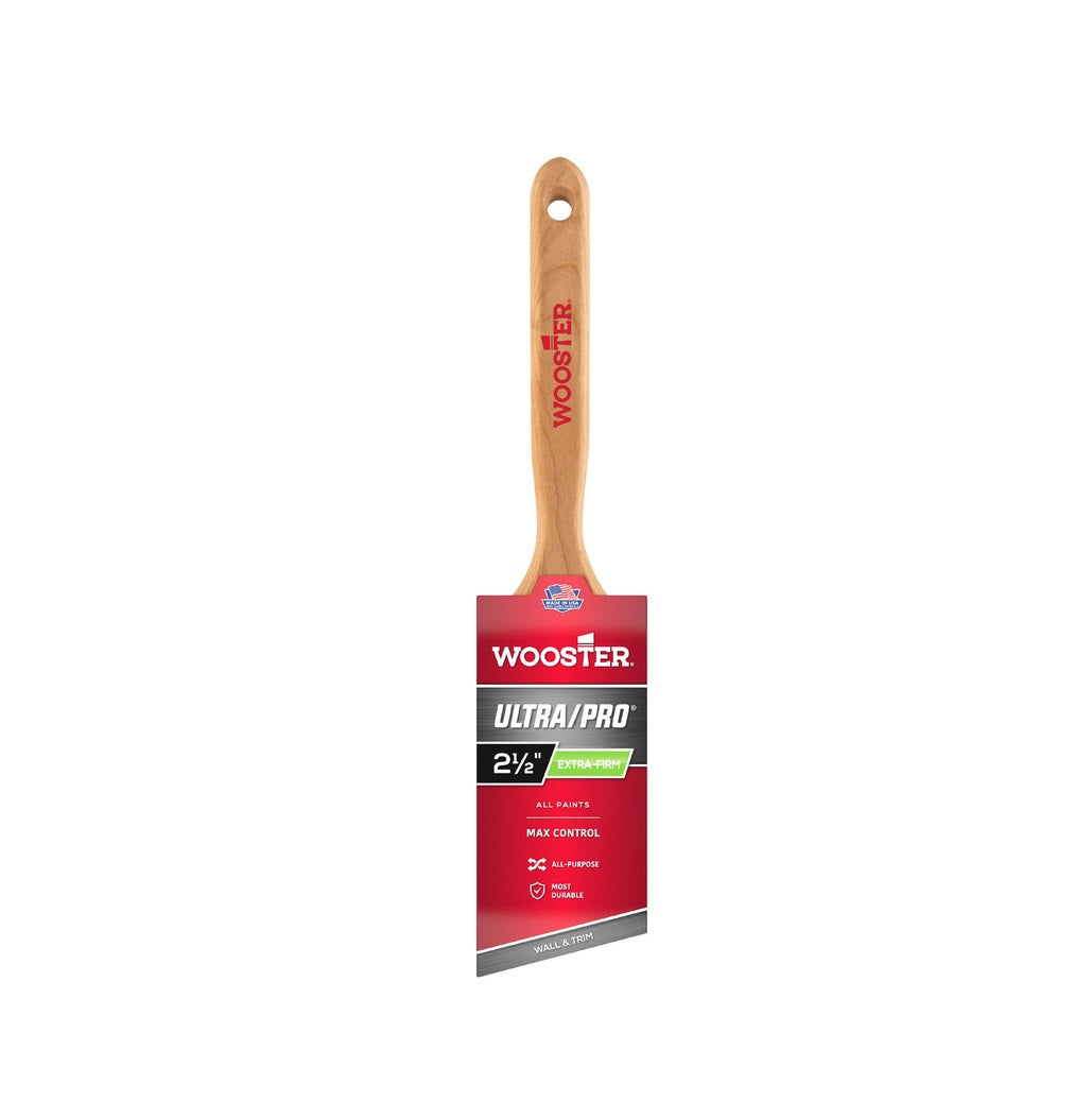 Wooster 4153-2 1/2 Ultra/Pro Angle Paint Brush, 2-1/2 inches