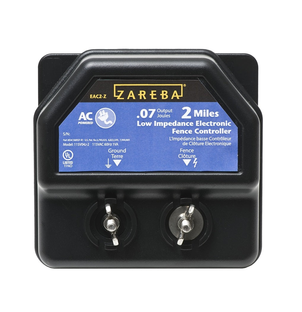 Zareba EA2M-Z Low Impedance Electric Fence Charger, 110 - 120 VAC