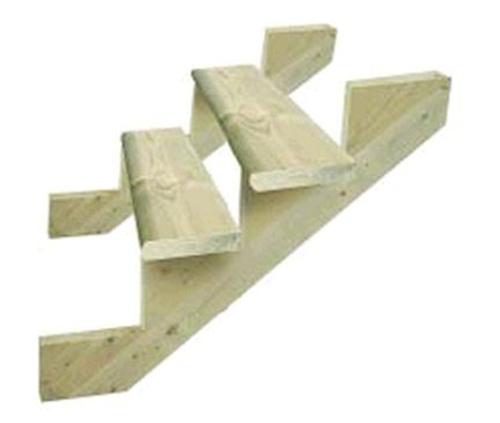 Suntrellis SRI511 Pressure Treated Solid Riser, 5 Step