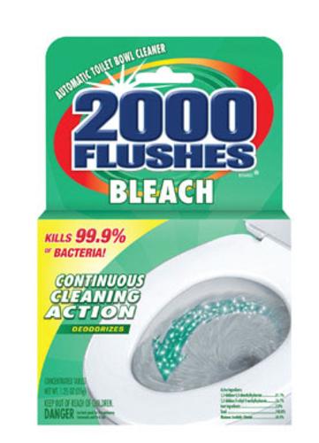 2000 Flushes 290071 Automatic Toilet Bowl Cleaner, 1.75 Oz