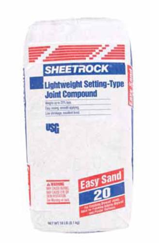 Sheetrock 384214 Lightweight Joint Compound, 20, 18 lb, 30 Min