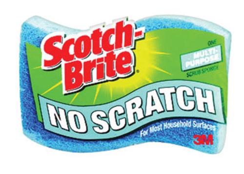 3M 521 Scotch-Brite Scrub Sponge, 4.5" x 2.75" x 0.50"