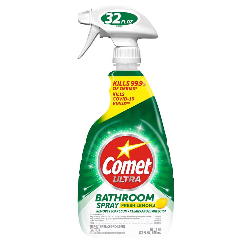 Comet 16529608603 Ultra Bathroom Cleaner Spray, 32 Ounce