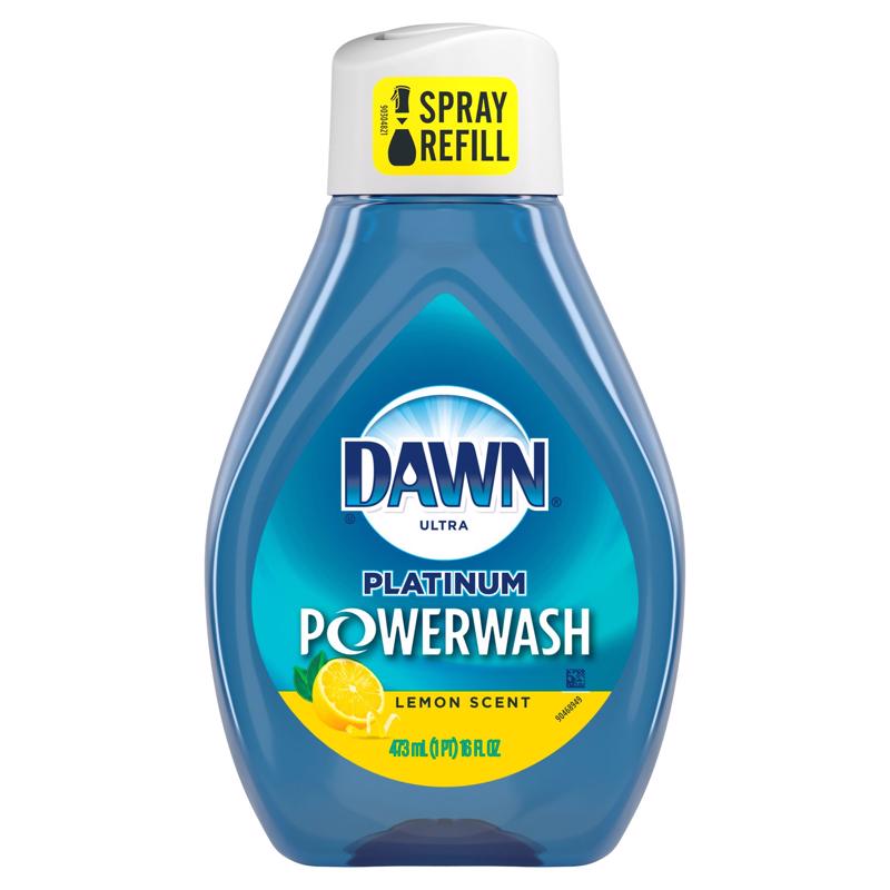 Dawn 09534 Platinum Powerwash Dish Spray Refill, 16 Ounce