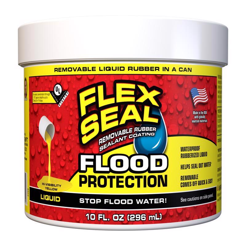 Flex Seal RLSYELR12 Flood Protection Rubber Sealant Coating, 10 Ounce