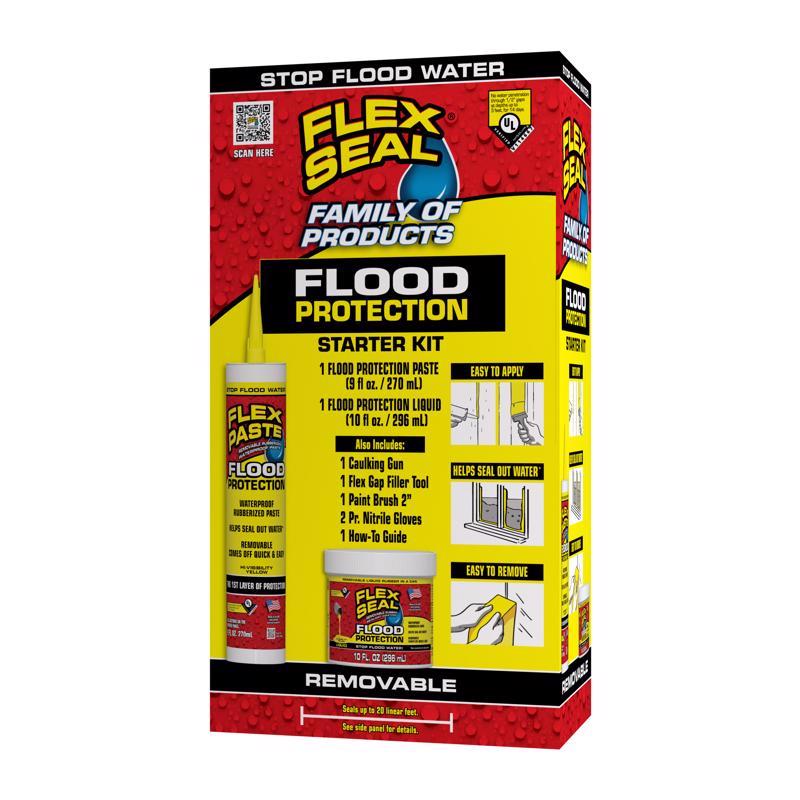 Flex Seal RKITSTART02 Flood Protection Starter Kit, Yellow