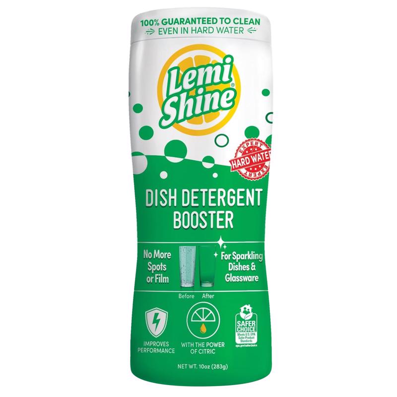 Lemi Shine 010110008 Dishwasher Booster, 10 Ounce