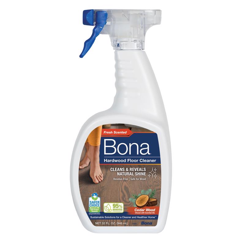 Bona WM700051223 Hardwood Floor Cleaner, Cedarwood, 32 Oz