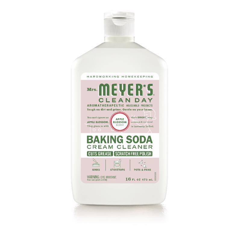 Mrs. Meyer's 11917 Clean Day Apple Blossom Baking Soda Cleaner