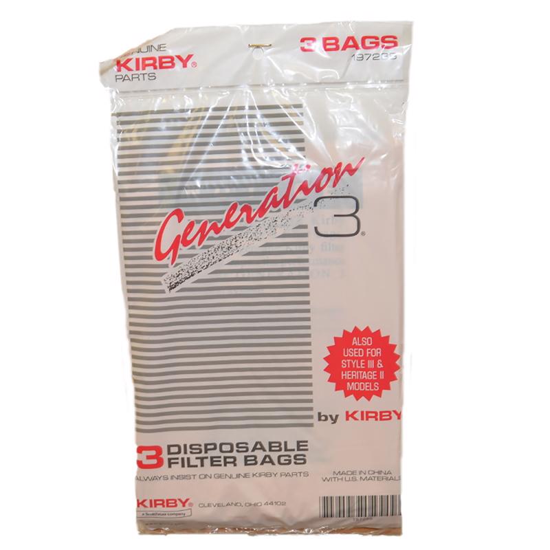 DVC K-197289 Kirby Generation 3 Vacuum Bags, 3 Pieces