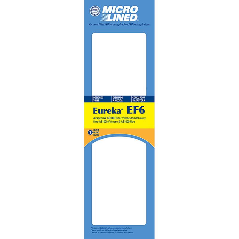 DVC ER-18265 Micro Lined Eureka EF6 Vacuum Filter