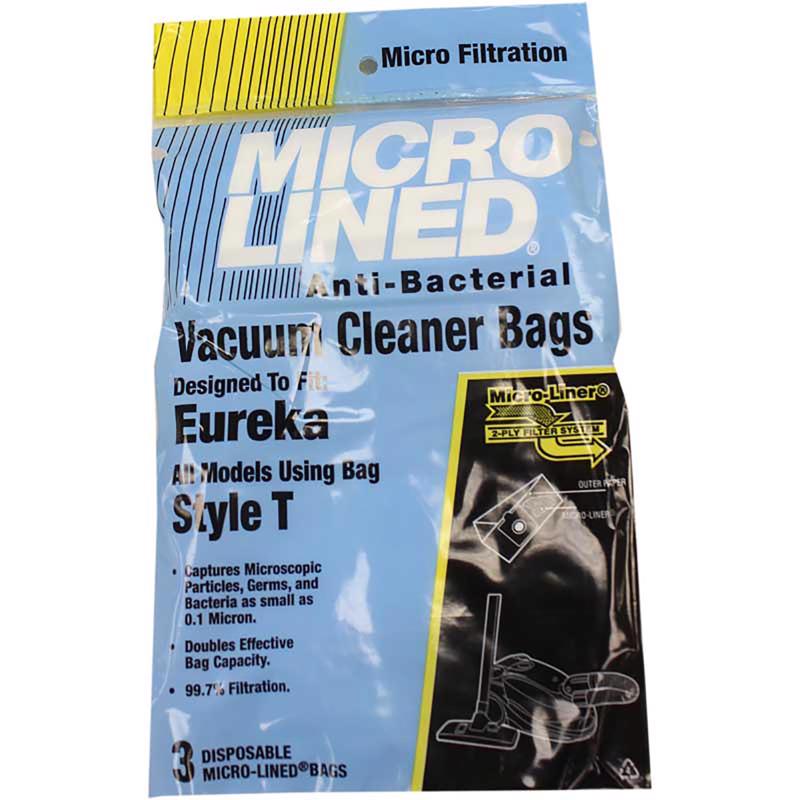 DVC ER-1490 Micro Lined Eureka Style T Vacuum Bags, Paper