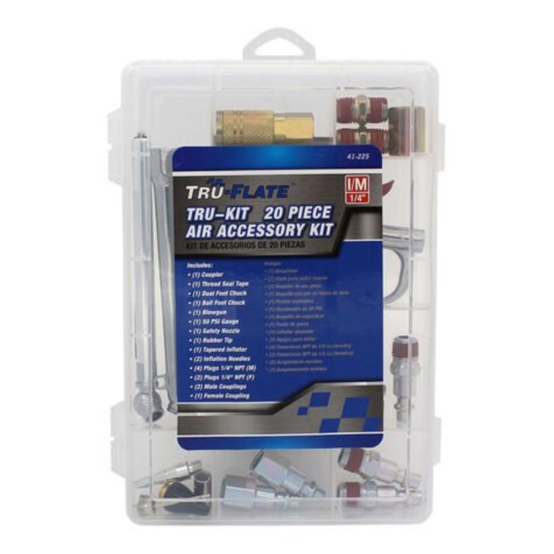 Truflate TRFL41225 Air Tool Accessory Kit, 50 PSI