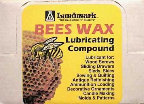 Lundmark 9105W54 Bees Wax Lubricating Compound, 2 Oz