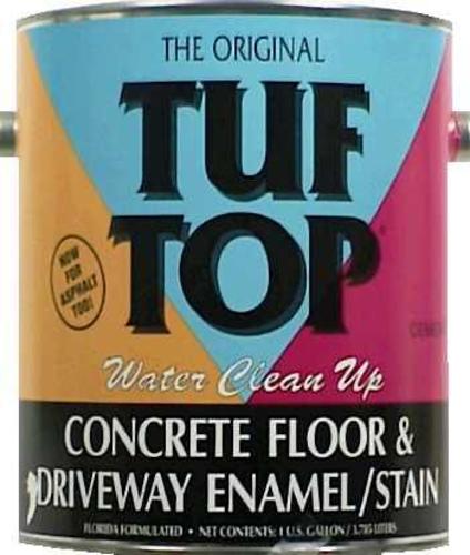 Tuf Top 10-081 Floor And Driveway Coating, Red, 1 Gal