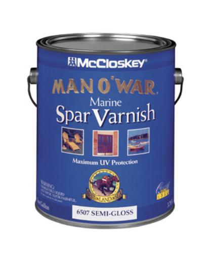 Valspar 80-6507-07 "Man-O-War" Spar Varnish Gallon - Semi-Gloss
