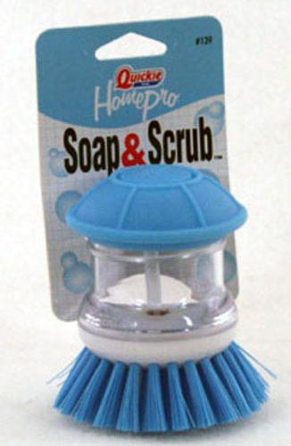 Quickie 139 Home Pro Soap And Scrub Brush, Blue And White