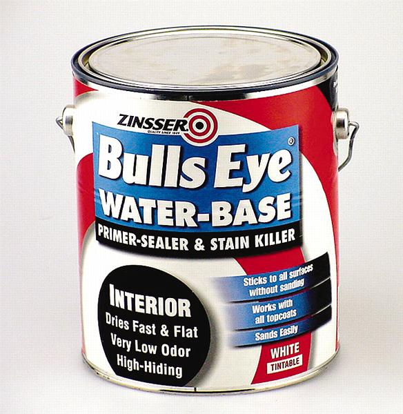 Zinsser 2241 Bulls Eye Water Based Interior Primer And Sealer, 1 Gal