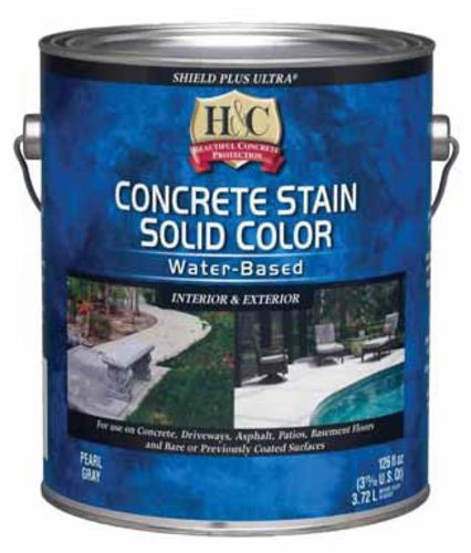 H&C 20.002214 Shield Plus Ultra Concrete Stain, 1 Gallon