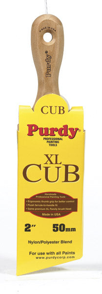 Purdy 144153320 Xl Cub Angle Paint Brush, 2"