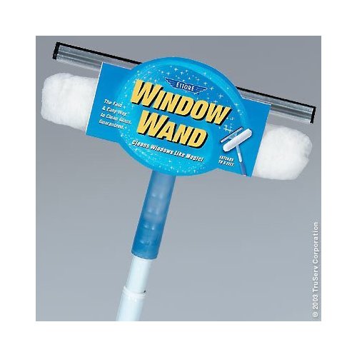 Ettore 15060 Window Wand Squeegee And Scrubber