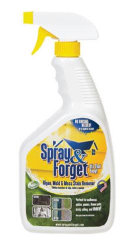 Spray & Forget SFPMCS Algae Stain Remover And Preventative, 32 Oz