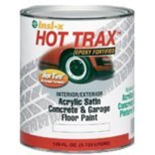 Insl-X Hot-Trax HTF-894-01 Latex Satin Concrete & Garage Floor Paint, 1 Gal