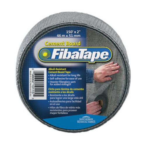 Fibatape FDW8436-U Cement Board Joint Tape, Gray, 2" x 150'