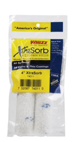 Whizz 74011 Xtrasorb Microfiber Mini Roller, 4"