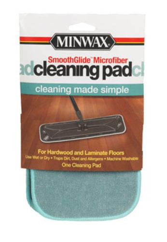 Minwax 923 Smooth Glide Microfiber Cleaning Pad, 10-5/8" x 6-3/8"