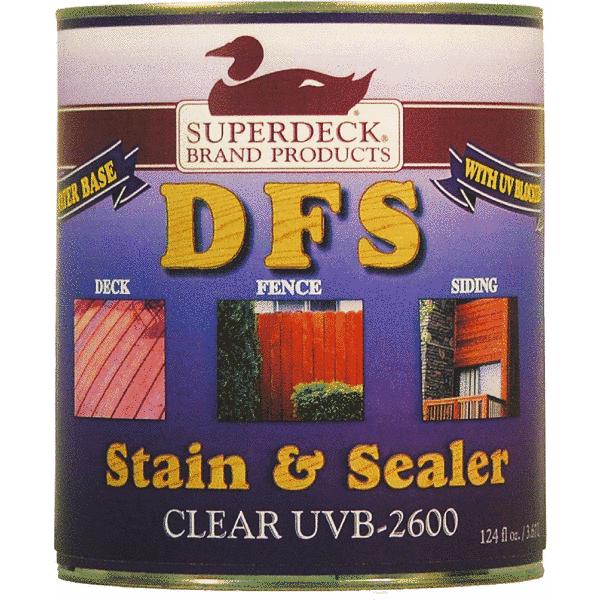 Duckback DP-2600-4 Dfs Deck/Fence & Siding Stain Sealer, 1 Gallon