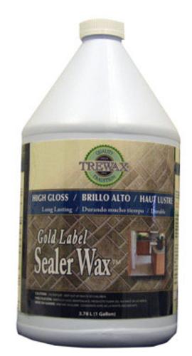 Trewax 887171967 Gold Label Sealer Wax, 1 Gallon