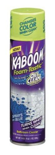Kaboom 35270 Foam-Tastic with Oxiclean Fresh, 19 Oz