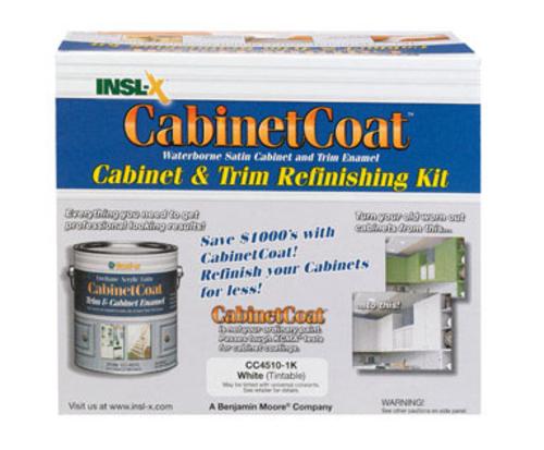 Insl-X CC4510G9-1K Cabinet Coat Kit, White, 1 Gallon