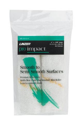 Linzer MR701 2 4 Pro Mini Roller Cover, 4" x 3/8"