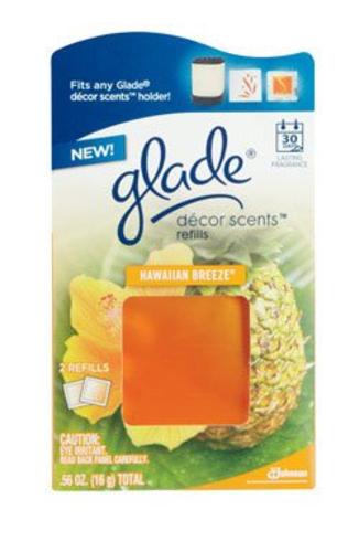 Glade 72052 Decor Scents Refill, 2 Pack