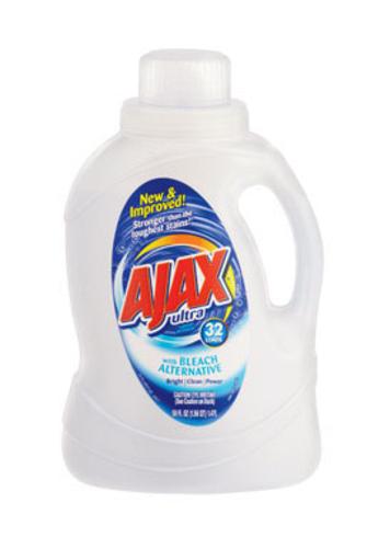 Ajax 49557 Ultra Laundry Detergent With Bleach, 50 Oz