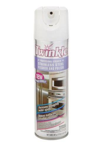 Twinkle 525417 Stainless Steel Cleaner, 17 Oz