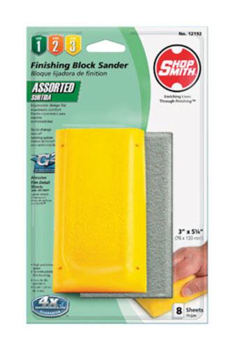 Shopsmith 12192 G2 Hook & Loop Block Sander Kit