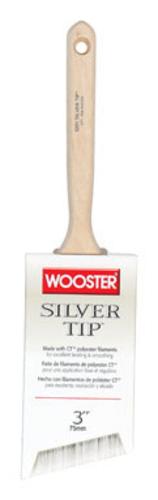 Wooster 5221-3 Silver Tip Angle Sash Paint Brush, 3"