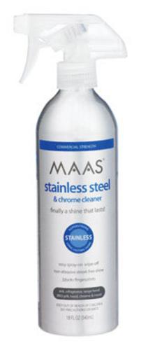 Mass 92840-01 Stainless Steel & Chrome Cleaner, 18 Oz