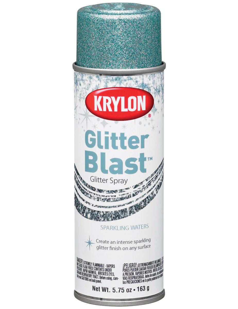 Krylon K03810000 Glitter Blast Spray Paint, 5.75 Oz