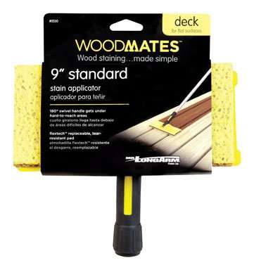 Mr Longarm 0330 Woodmates Standard Deck Stain Applicator, 9"