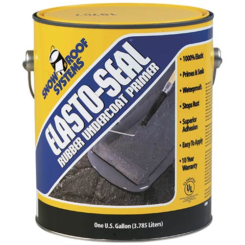 Snow Roof ES1 Elasto Seal Undercoating Primer, 1 Gallon, Gray