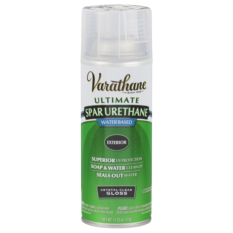 Varathane 250081 Ultimate Water-Based Acrylic Modified Urethane, Crystal Clear, 11.25 Oz