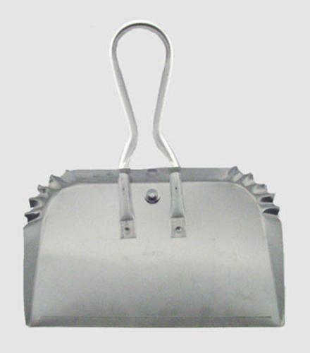 Rubbermaid 9W90-PR Heavy-Duty Aluminum Large Commercial Dustpan, 19.5" x 16.25" x 2"
