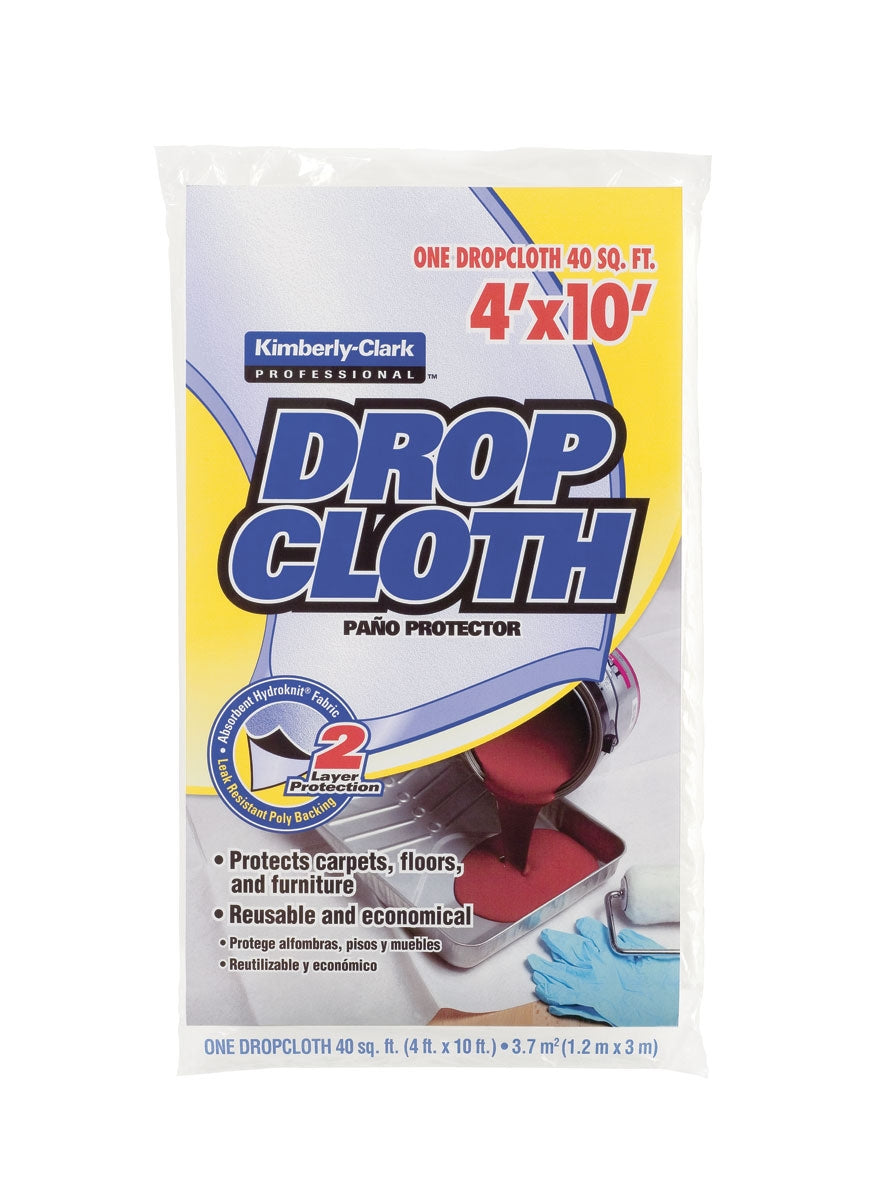 Kimberly-Clark 11659 Drop Cloth, 4' x 10', Paper