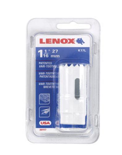 Lenox 1771955 Bi-Metal Hole Saw, White, 1-1/16 " Dia 1-1/2 " Depth Cut