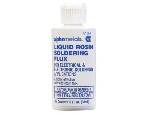 Alpha 51024 Liquid Rosin Soldering Flux, 3 Oz