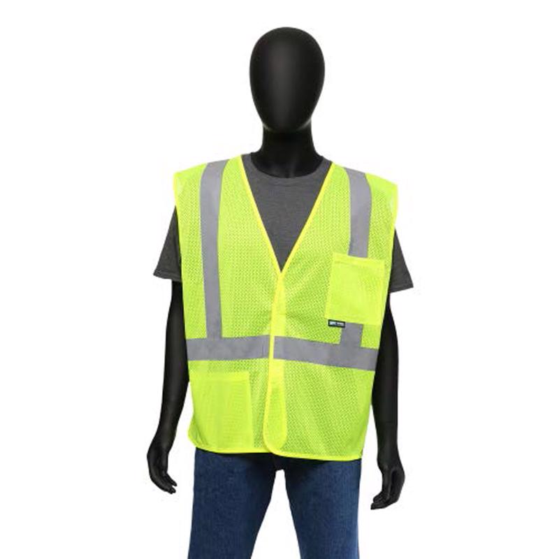 Safety Works SW46206-O Reflective Safety Vest, Lime